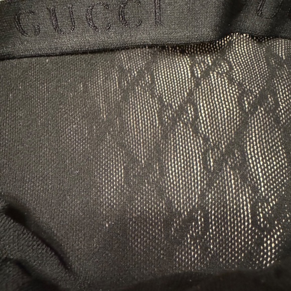 Gucci Black Interlocking G Tights - Medium - Picture 3 of 6